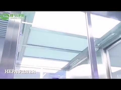 Phòng sạch mô-đun lớp 0.35 ~ 0.65m / s Panel sandwich với vòi sen