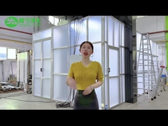 thợ đào ISO Clean Room mô-đun PVC Wall Panel Assembly Hard Wall FFU Clean Room