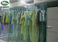 Anti - Static Curtain Vertical Clean Room Garment Cabinet Stoker For Electronic Industry