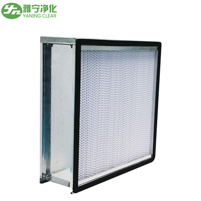 Bộ lọc không khí Hepa phòng sạch En 1822 Iso 29463 Deep Pleat