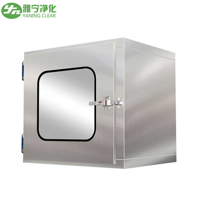 Thép không gỉ loại tĩnh phòng sạch đi qua hộp / cửa sổ chuyển