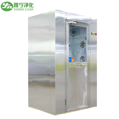 2 mặt thổi Bộ phận vòi hoa sen không khí trong phòng sạch Thép không gỉ 304 với khóa kết hợp
