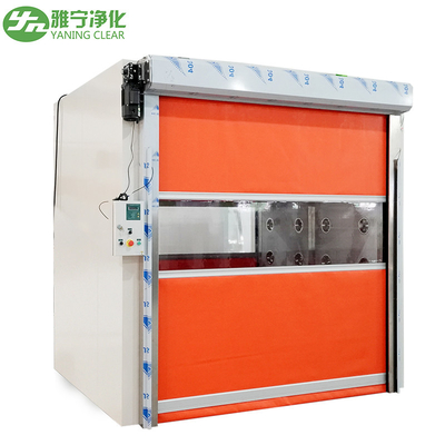 Ce cửa ô tô phòng vệ sinh vòi tắm khí 2.6kw 380v PVC cửa cửa tròn nhanh