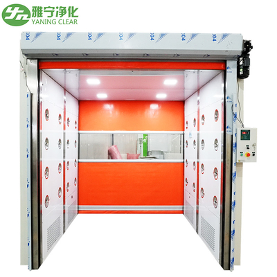 Cửa cuốn Phòng tắm không khí chở hàng Hộp Pass Thru cho Phụ kiện phòng sạch