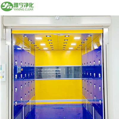 Vòi hoa sen chở hàng cho phòng sạch, cửa chớp vòi hoa sen khử nhiễm khí