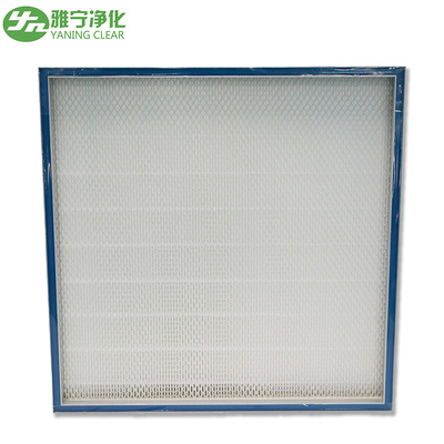 Bộ lọc Hepa bằng thép không gỉ xếp ly nhỏ sâu H13 H14 Hạt hiệu quả cao
