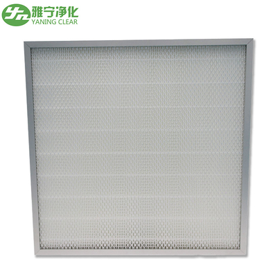 Bộ lọc không khí HEPA xếp nếp mini Thay thế bộ lọc HEPA H13 bằng khung mạ kẽm