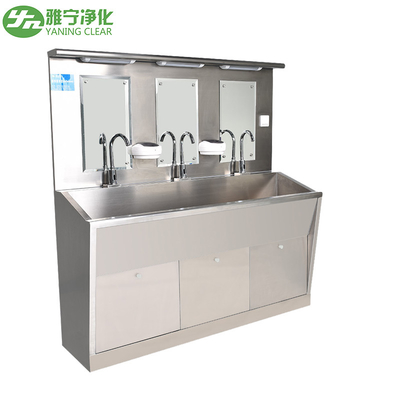 Thép không gỉ 304 Bệnh viện rửa rửa chân rửa tay hoạt động cho phòng phẫu thuật