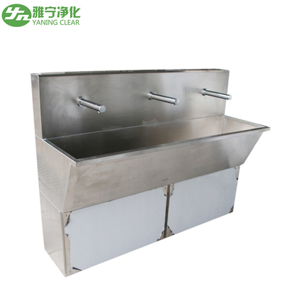 Phòng thí nghiệm Sử dụng bồn rửa tay bằng thép không gỉ với vòi cảm biến tự động