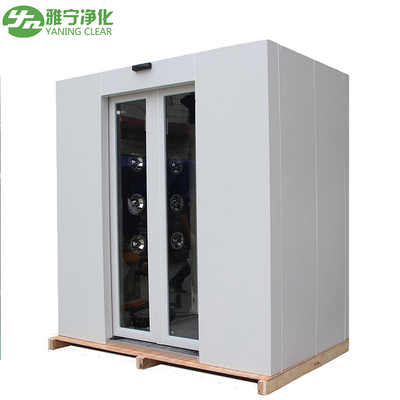 Phòng tắm không khí phòng sạch G4 tùy chỉnh Tường kính cường lực hoàn toàn Loại Z dành cho công nhân