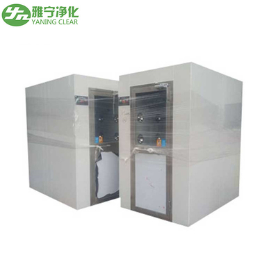 1.1kw Stainless Steel Cleanroom Air Shower Với Hệ thống Khóa Không khí