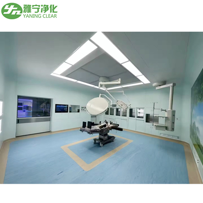Phòng điều hành tường kính Phòng điều hành mô-đun ISO 7 Thiết kế tùy chỉnh