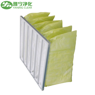 Bộ lọc không khí dạng tấm gấp lại F8 Hiệu quả trung bình cho hệ thống lọc chính