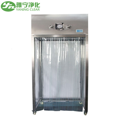 Tường kính cường lực Hệ thống luồng không khí Laminar, Gian hàng lấy mẫu nguyên liệu 0.8KW