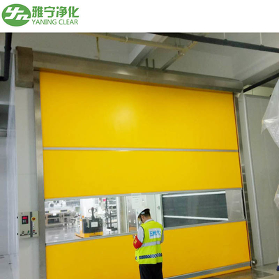 Vòi hoa sen phòng sạch thông minh / Vòi hoa sen chở hàng với màn cuốn PVC Cửa chớp nhanh