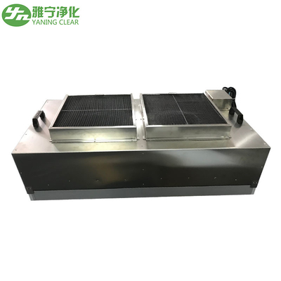 Quạt đôi động cơ được cấp nguồn cho Bộ lọc Hepa FFU, Hệ thống lọc phòng sạch Tuổi thọ lâu hơn