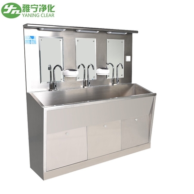 Bàn điều hành phòng thí nghiệm lấy mẫu Thép không gỉ rửa tay bồn rửa tay vòi kéo dài nước nóng ngay lập tức trộn nước nước rửa