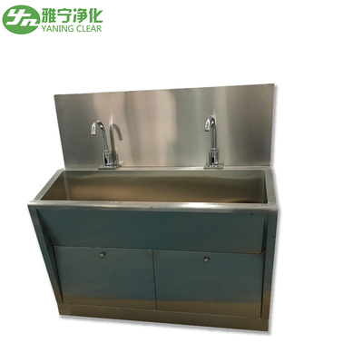 Vòi đôi Chậu rửa tay y tế, Chậu rửa tay SS di động trong phòng thí nghiệm