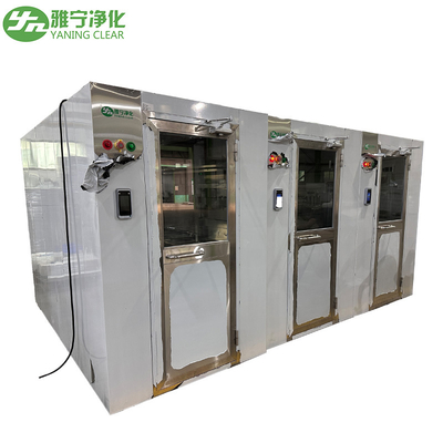 Phòng tắm không khí trong phòng sạch YANING Khóa liên động điện tiêu chuẩn ISO14644