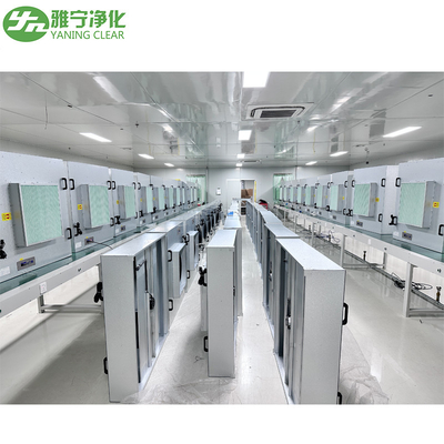 YANING HVAC Khử nhiễm bụi Lọc tốt Phòng sạch ISO14644 FED 209E Bộ lọc quạt FFU âm trần tiêu chuẩn