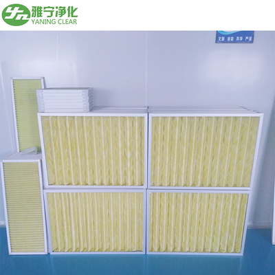 Bộ lọc trước khung nhôm xếp nếp không khí