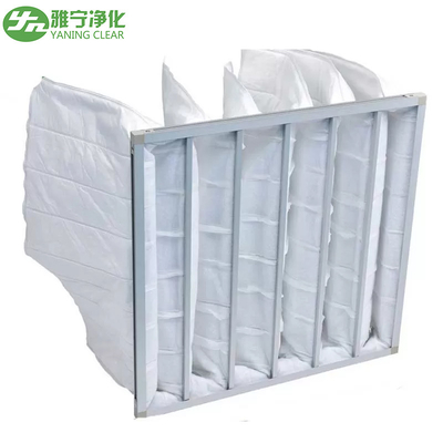 Túi trắng 6 túi F9 Túi lọc Chất liệu vải không dệt cho ngành sơn