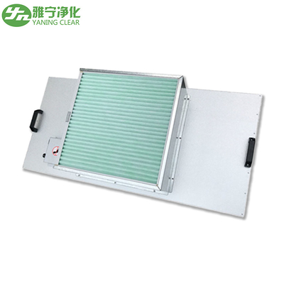 Bộ lọc quạt phòng sạch tiếng ồn thấp Khung mạ kẽm cho ngành công nghiệp quang học