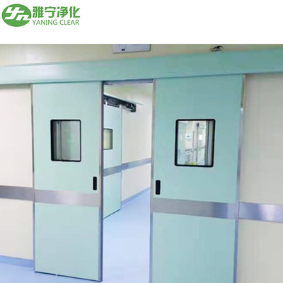 Cửa phòng mổ tự động cảm biến YANING, cửa bệnh viện trượt kín khí