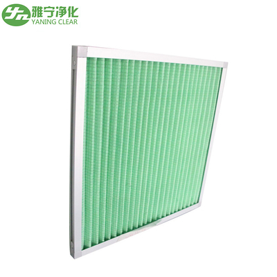 Bộ lọc không khí bỏ túi chính chống tĩnh điện với lưới kim loại được bao phủ 520 * 520 * 21mm