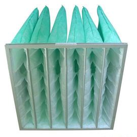 MERV 8-15 Bộ lọc khí bỏ túi hiệu quả trung bình Khối lượng không khí 3200m³ / H, Túi không khung và có khung