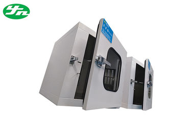 Cơ khí liên động phòng sạch Hộp thông qua bột Vật liệu thép cán nguội