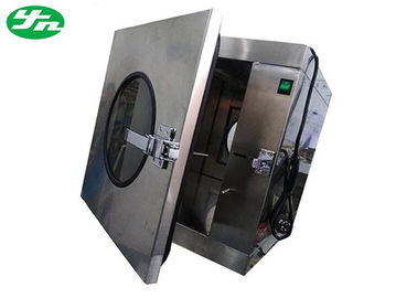 Hộp thông hành phòng sạch trong ngành thực phẩm Loại dài với cửa sổ quan sát tròn