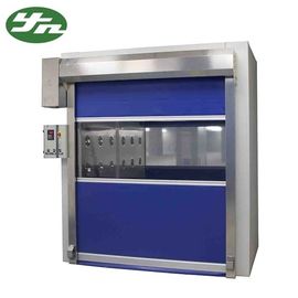Phòng tắm hàng hóa hoàn toàn tự động với cửa cuốn nhanh cho phòng sạch