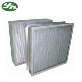 Kích thước bộ lọc không khí HEPA nhiệt độ cao Lá nhôm tùy chỉnh riêng biệt cho lò sạch