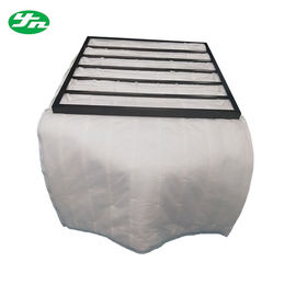 Khung nhựa Khung nhựa Bộ lọc khí tổng hợp, Số túi 6 đơn vị