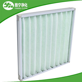 Bộ lọc trước Pleat Bộ lọc không khí nhỏ gọn Bộ lọc trước bằng khung nhôm