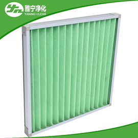 Bao bọc dây Bộ lọc không khí trước Bộ lọc bảng xếp li nhỏ G4 với khung nhôm