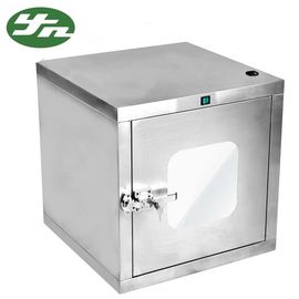 Hộp thông hành phòng sạch tĩnh bằng thép không gỉ với cấu trúc khóa liên động cơ học