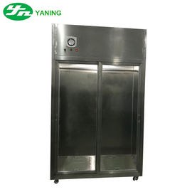 Tủ may phòng sạch bằng thép không gỉ phòng thí nghiệm với tủ quần áo đo áp suất
