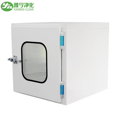 Phòng sạch Stainless Steel 304 Dynamic Pass Box với cấu trúc khóa cơ học Kích thước bên ngoài 660 * 500 * 600mm