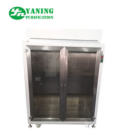 Tủ lưu trữ quần áo Laminar Flow mini có cửa, nội thất phòng sạch SS