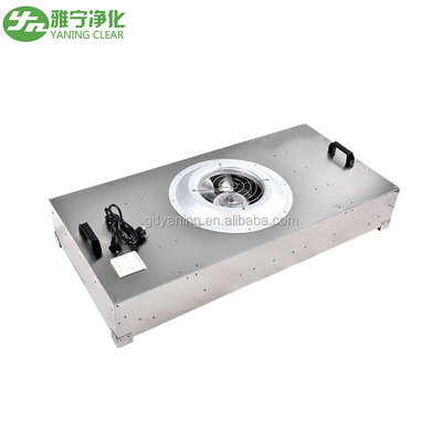 YANING FFU Fan Filter Unit Bụi phủ bằng thép vật liệu cho sàn phòng sạch Hệ thống lọc HEPA