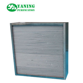 Bộ lọc không khí HEPA bằng thép không gỉ 304 / Bộ lọc lò HEPA nhiệt độ cao cho lò nướng