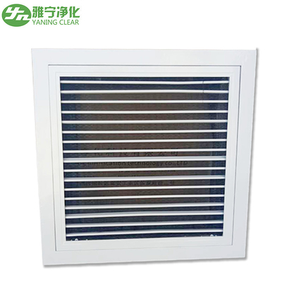 Bộ lọc không khí bằng hợp kim nhôm Bộ khuếch tán không khí bằng ống tản nhiệt với bộ lọc sơ cấp lưới nylon