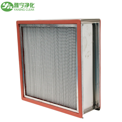 Bộ lọc không khí HEPA nhiệt độ cao 15,6㎡ Khu vực lọc lớn cho nhà máy thực phẩm