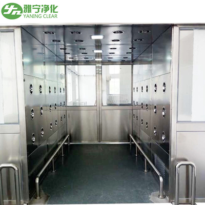 Hầm phòng tắm không khí trong phòng sạch hiệu suất cao với cửa trượt tự động