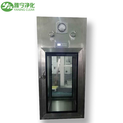 Hộp thông qua phòng sạch năng động Loại dòng chảy Laminar Khóa cơ / điện tử