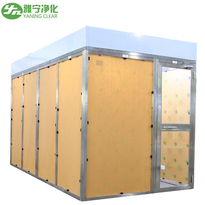 Thép không gỉ 304 phòng sạch với bộ lọc H14 Hepa và cấu trúc mô-đun tùy chỉnh
