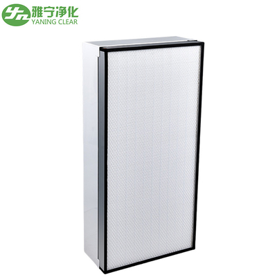 Bộ lọc quạt FFU có thể điều chỉnh vận tốc không khí Vật liệu mạ kẽm cho phòng sạch