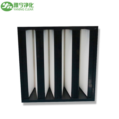 Bộ lọc ngân hàng F7 F8 F9 H10 V với khung nhựa ABS